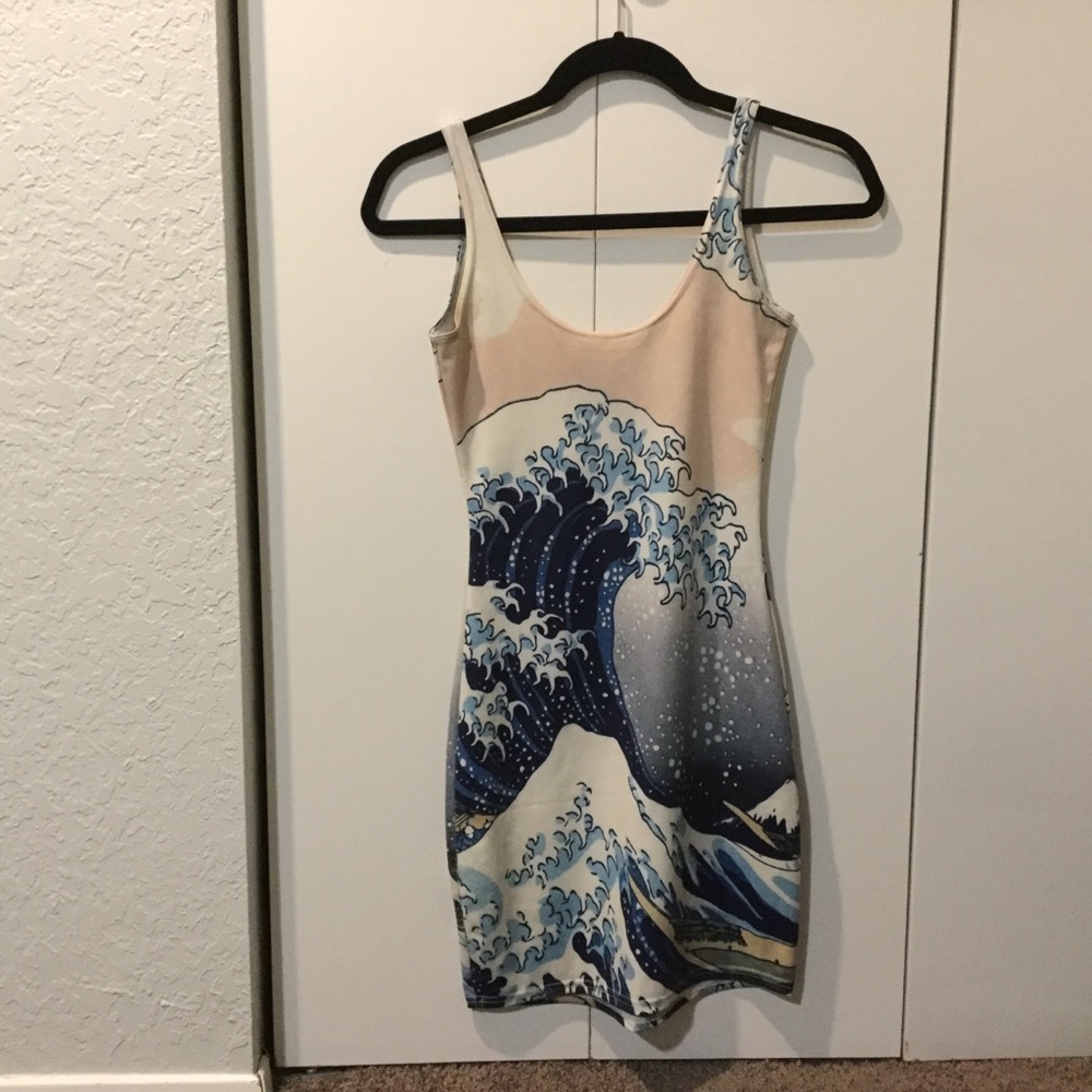Blackmilk Great Wave 2.0 Dress Small